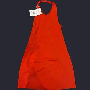 Fenty Rihanna Orange Mini Dress